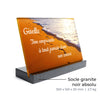 Plaque funéraire empreinte-sable 20 Plaquedeces.fr